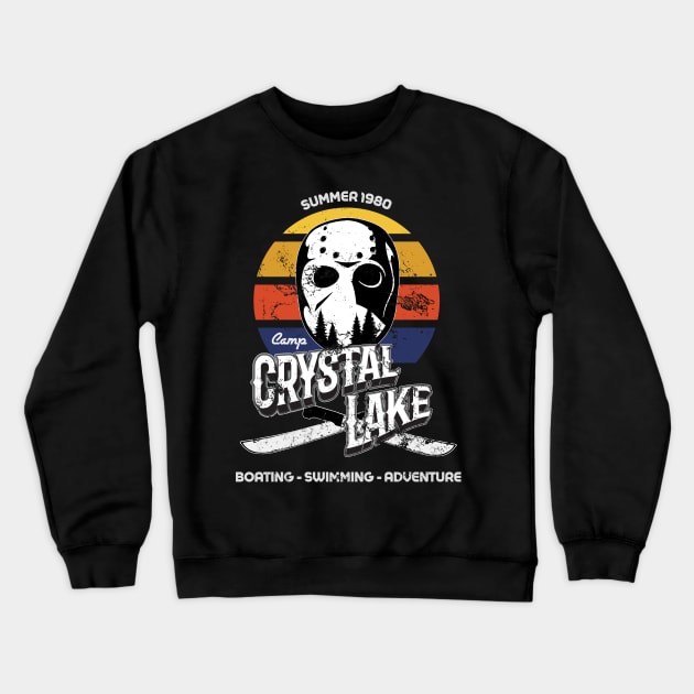 Camp Crystal Lake Crewneck Sweatshirt by NineBlack